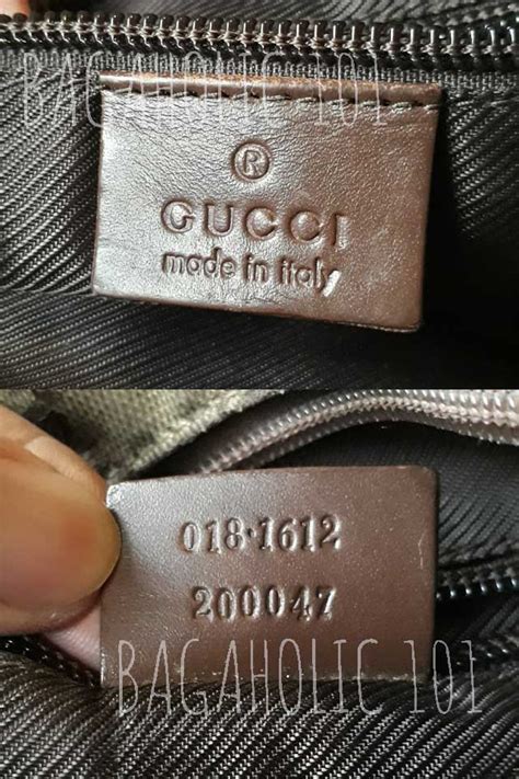 how to get gucci bags authenticity check|inside a real Gucci bag.